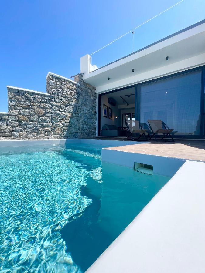 Luxury House With Private Pool At Elia Beach Mykonos Town Buitenkant foto