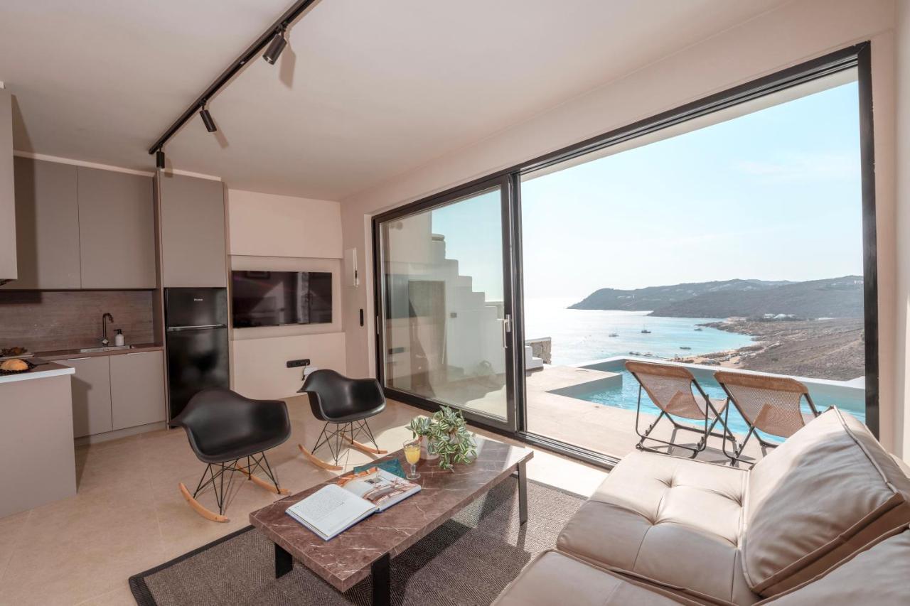 Luxury House With Private Pool At Elia Beach Mykonos Town Buitenkant foto