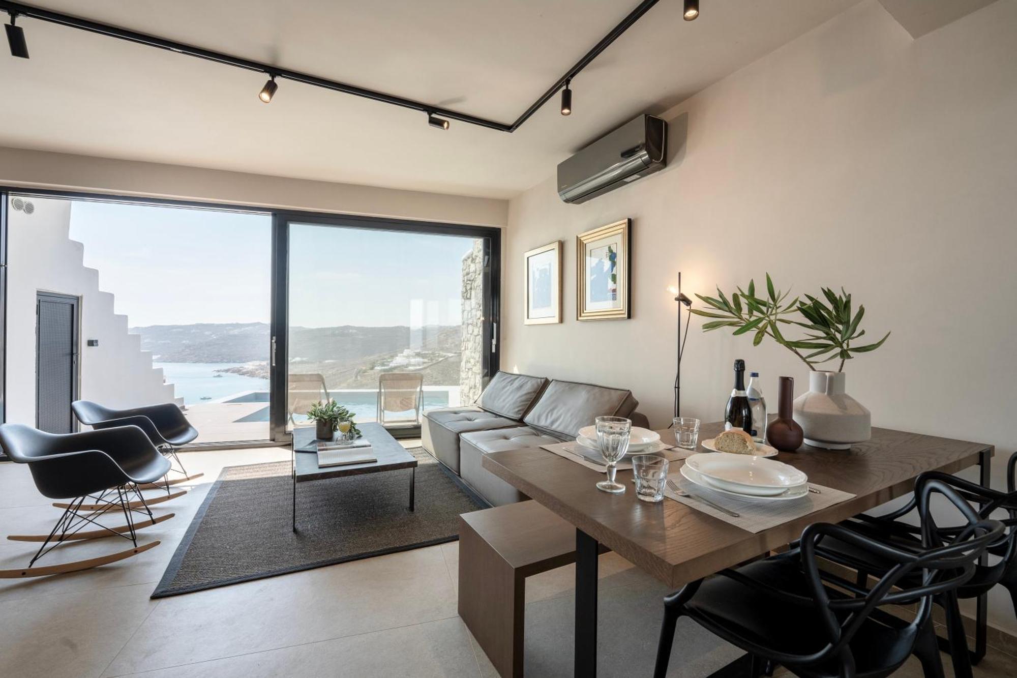 Luxury House With Private Pool At Elia Beach Mykonos Town Buitenkant foto